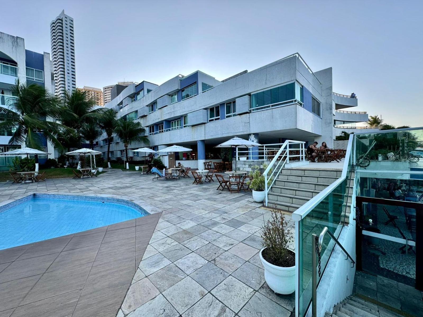 Edy Hospedagens Beira-Mar Flat 310 Com Vista Para O Morro Do Careca, Piscina E Localizacao Privilegiada Natal Exterior photo
